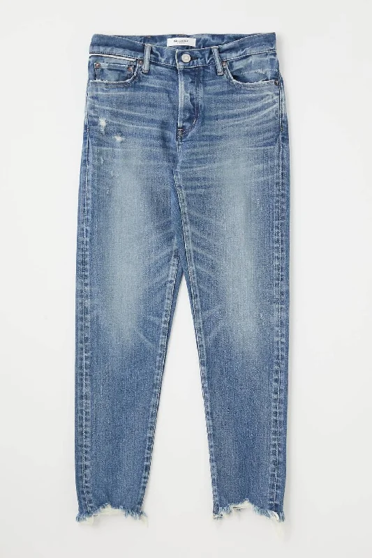 Vintage Avenal Tapered Mid Rise Jean In Blue Stylish Slim Fit Denim