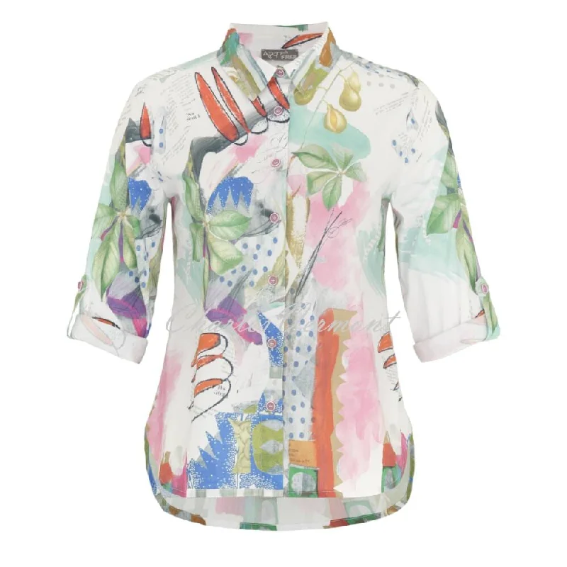 Dolcezza 'Happy With Spring' Blouse - Style 24607 Sleeveless Summer Blouse