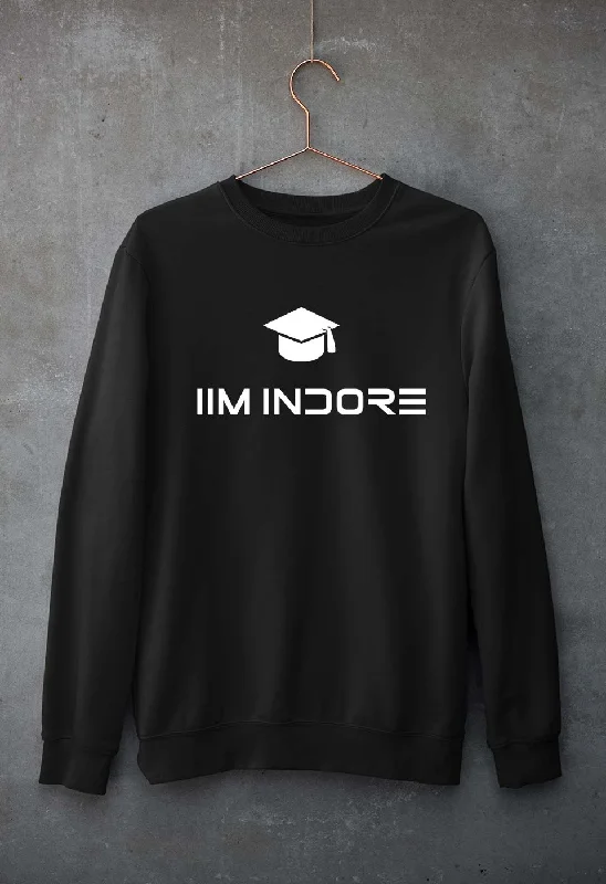 IIM I Indore Unisex Sweatshirt for Men/Women Hoodie with Logo Branding Identity