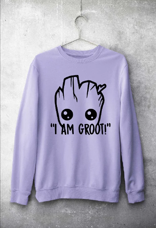 Groot Unisex Sweatshirt for Men/Women Hoodie with Belted Waist Structured Tailored
