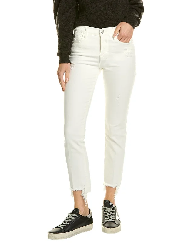 FRAME Denim Le High Au Natural Laskey Straight Jean Fashionable Relaxed Fit Denim