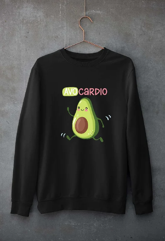 Avocado Unisex Sweatshirt for Men/Women Hoodie with Cuffed Sleeves Snug Secure