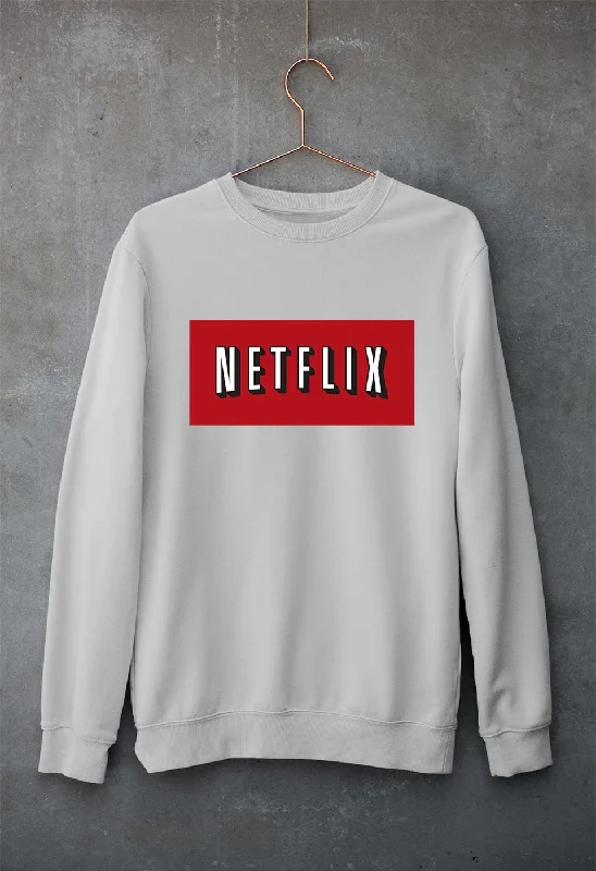 Netflix Unisex Sweatshirt for Men/Women Hoodie with Patch Decorative Personalized