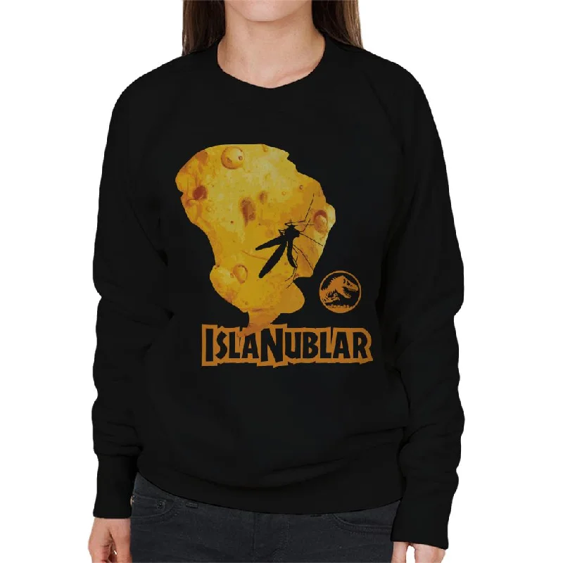 Jurassic Park Isla Nublar Mosquito Women's Sweatshirt Hoodie with Patch Decorative Personalized