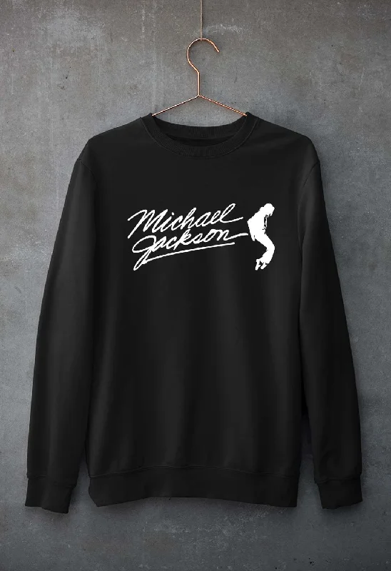 Michael Jackson Unisex Sweatshirt for Men/Women Hoodie with Hem Raw Edge Edgy Unfinished