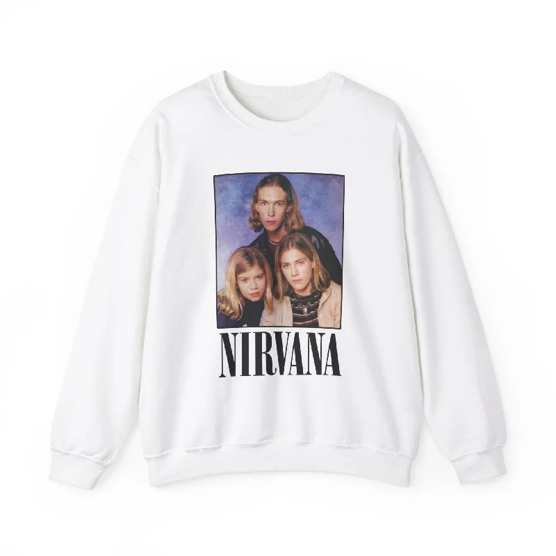 Nirvana Hanson Unisex Sweatshirt Hoodie with Distressed Vintage Worn