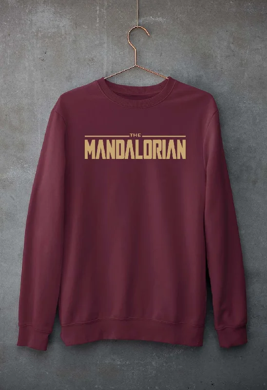 The Mandalorian Unisex Sweatshirt for Men/Women Hoodie with Side Slits Relaxed Casual The Mandalorian Unisex Sweatshirt for Men/Women Hoodie with Side Slits Relaxed Casual