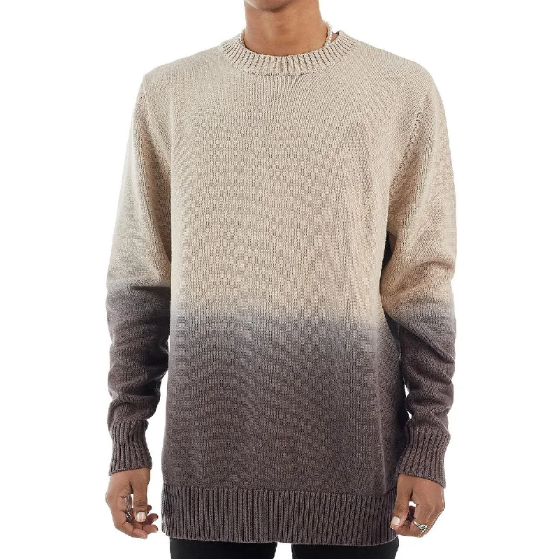 nANA jUDY Mens Monterey Cotton Dip-Dye Pullover Sweater Open Front Closed Front Wrap Front nANA jUDY Mens Monterey Cotton Dip-Dye Pullover Sweater Open Front Closed Front Wrap Front