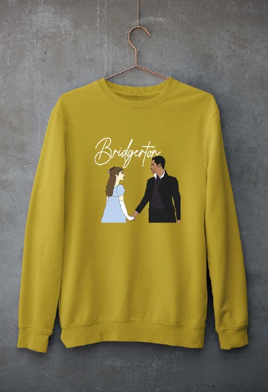 Bridgerton Unisex Sweatshirt for Men/Women Hoodie with Color Block Contrast Stylish