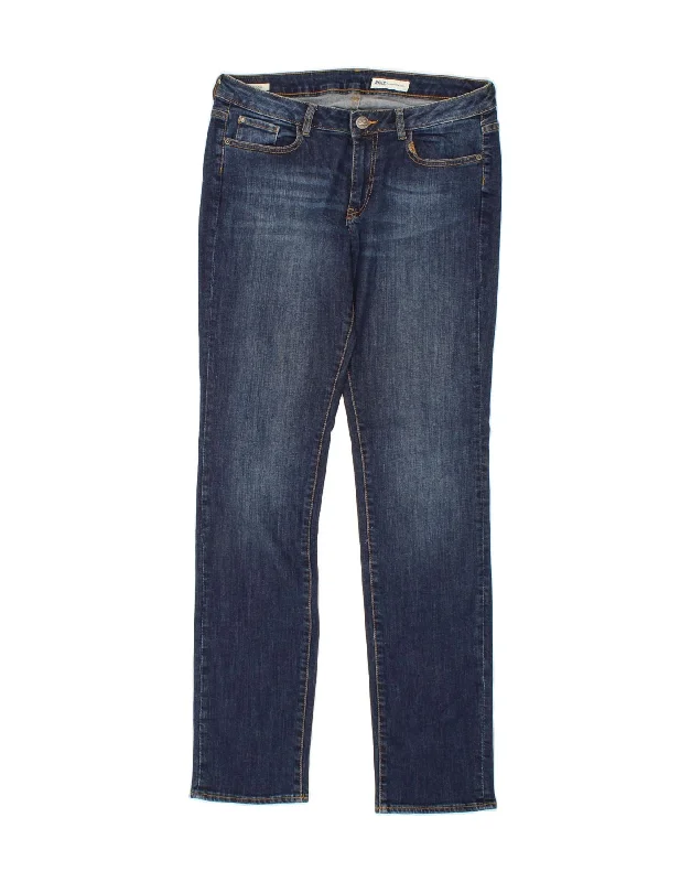 RIFLE Womens Marissa Slim Jeans W31 L34  Navy Blue Chic Vintage-Inspired Denim Jeans