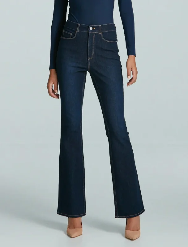 Do It All Denim Flared Jean Stylish Slim Fit Denim