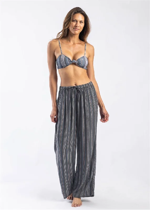 Amuse Society LAST ONE IN WOVEN PANT-BLF Casual Wide Pants