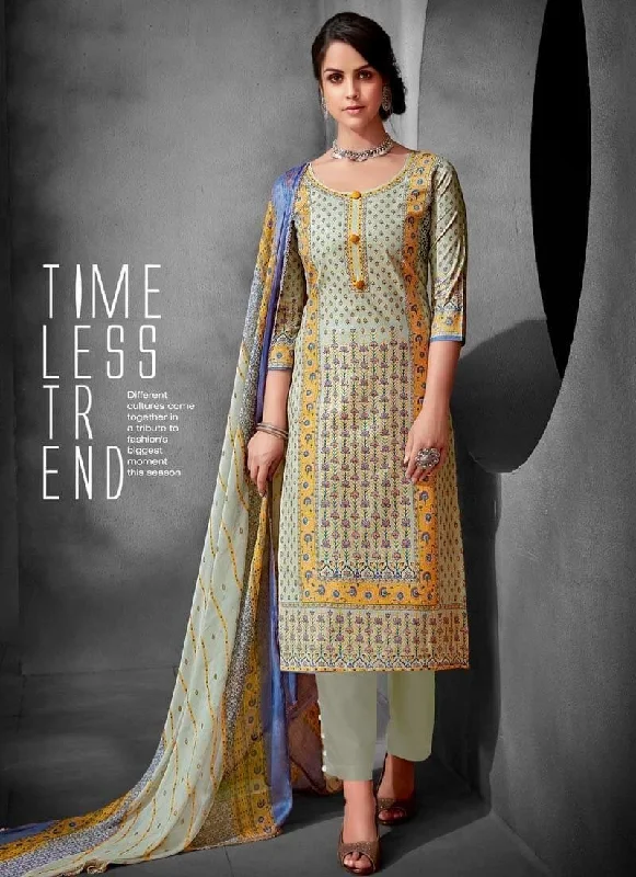 Multi Pure Cambric Pant Suit Chic Wool Trousers