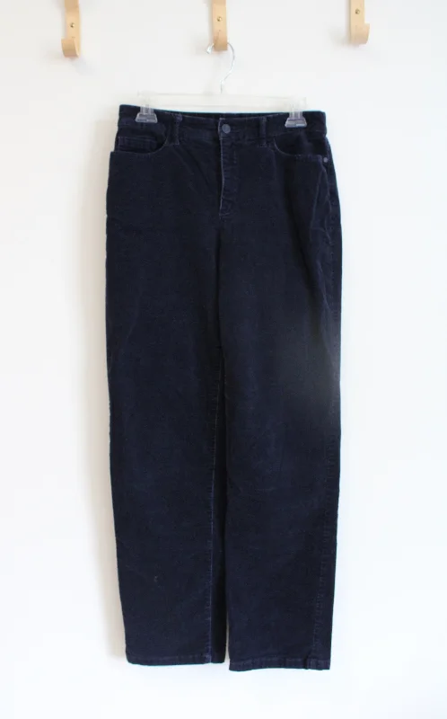 Croft & Barrow Navy Corduroy Stretch Pants | 6 Cozy Knit Pants