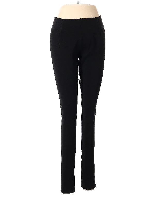 Casual Pants Chic Black Leggings