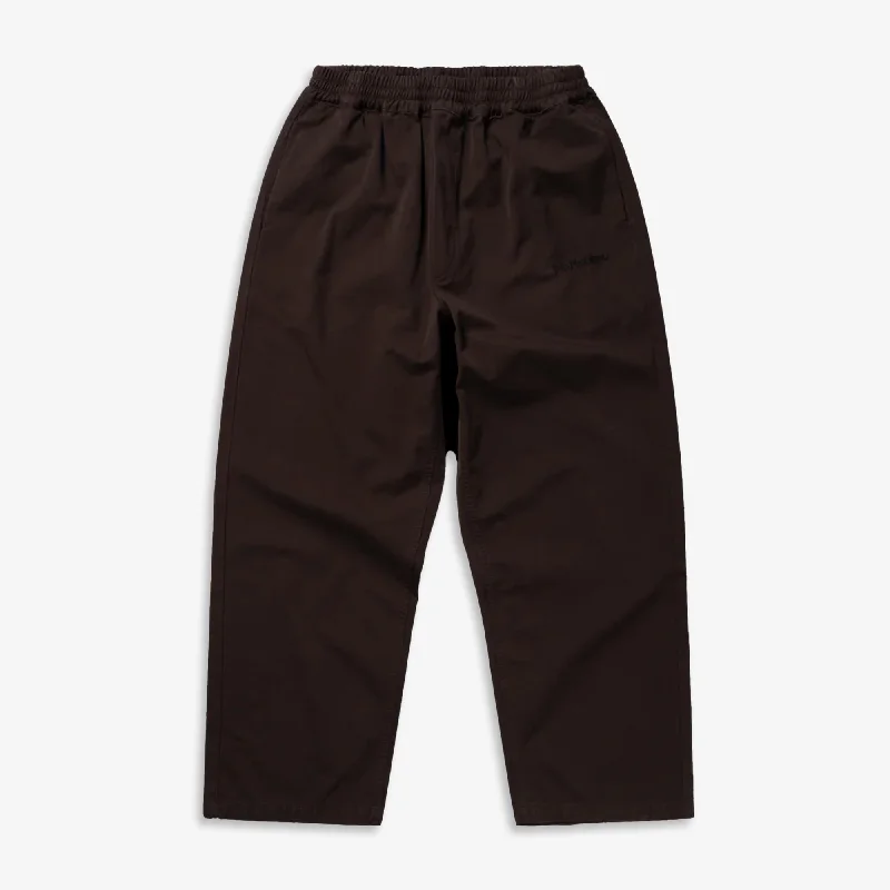 NO PROBLEMO | MINI PROBLEMO WORK PANT { BROWN Casual Wide Pants