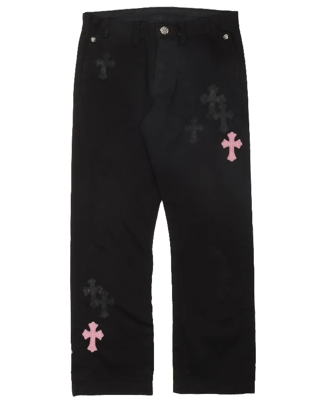 Chino Cross Pants Soft Stretch Trousers