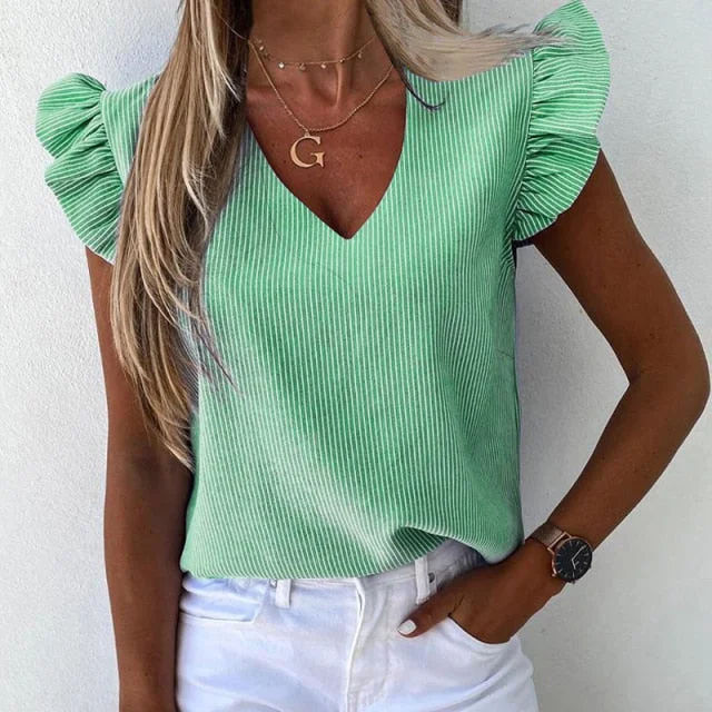 stripe green