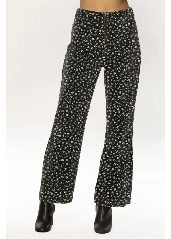 Amuse Society FOREVER MINE WVN PANT-BLK Slim Fit Casual Pants