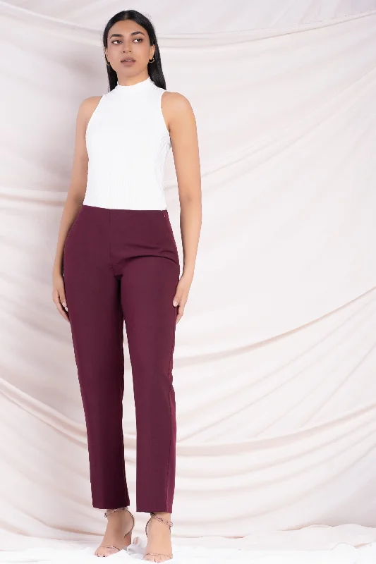 Side Zip Pant Casual Track Pants