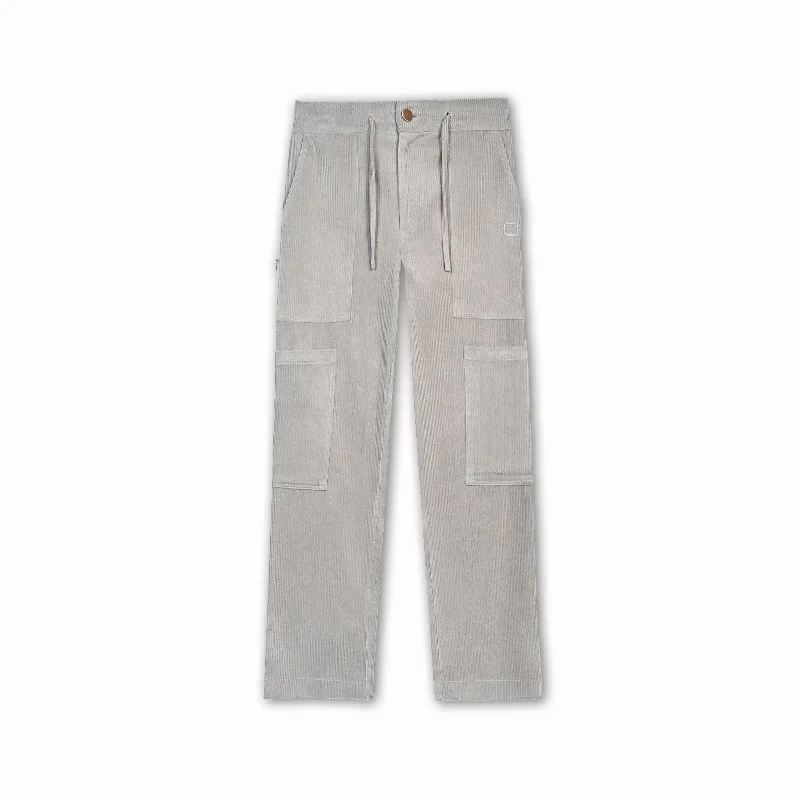 SUPERKICKS | CORDUROY PANT { SLATE GREY Relaxed Casual Leggings