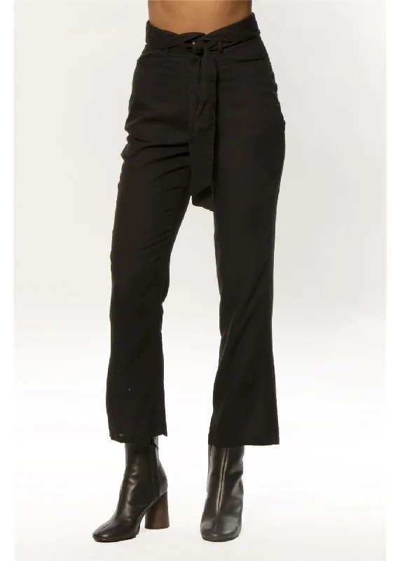 Amuse Society Dolly Woven Pant Elegant Palazzo Trousers