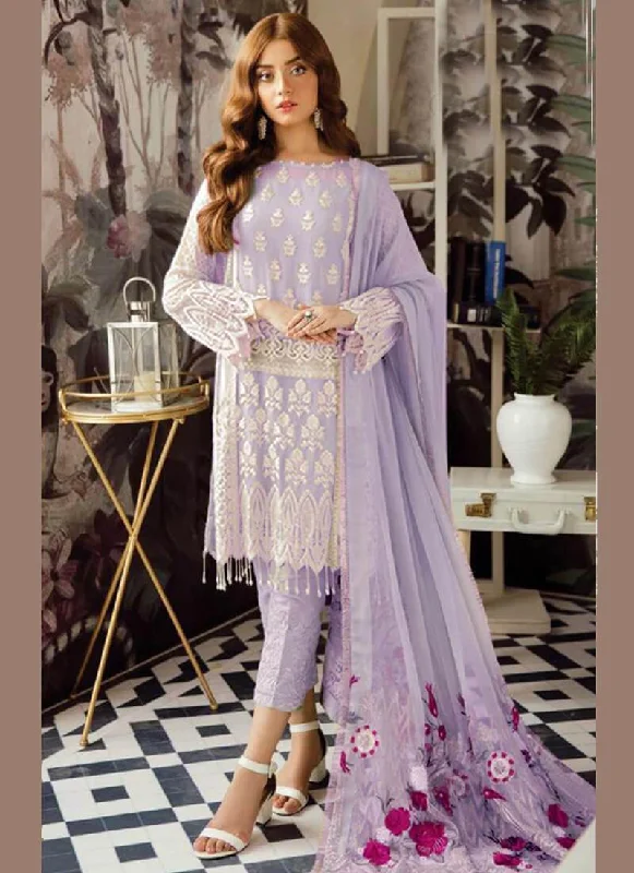 Lovendar Heavy Georgette Pant Suit Cozy Lounge Pants