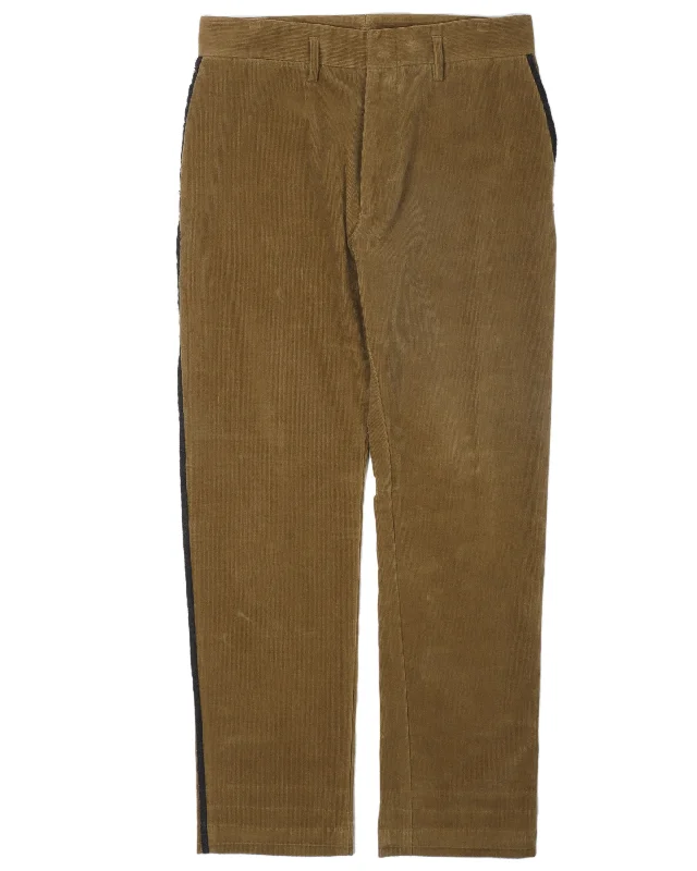 Brown Corduroy Pants Casual Sweatpants Style