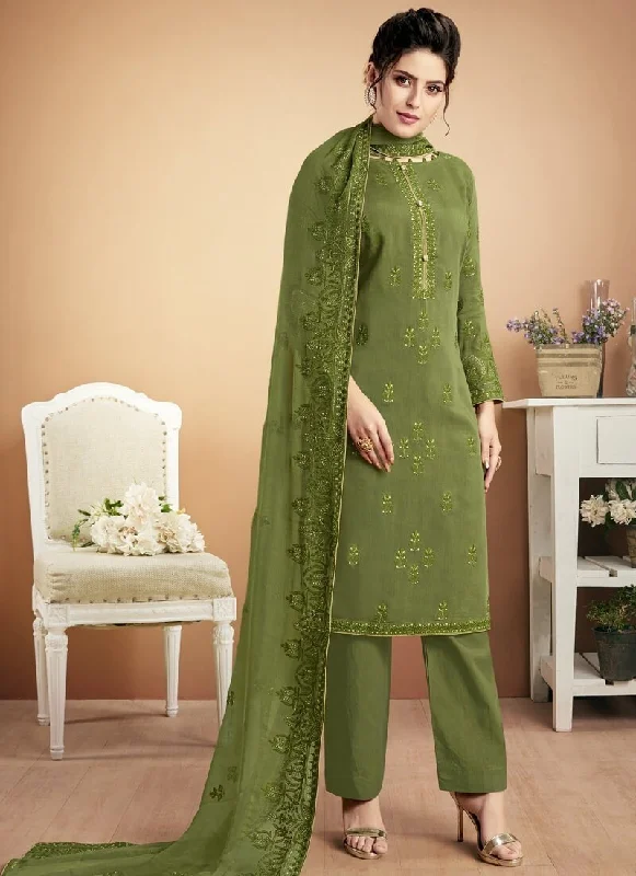 Mahendi Pant style Suit Heavy Muslin Fashionable Work Pants