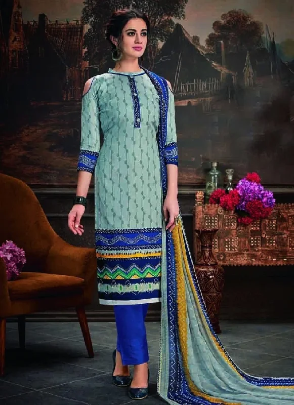 Multi Pure Zam Cotton  Pant Straight Elegant Palazzo Trousers