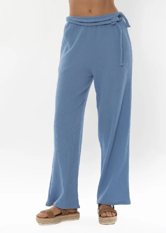 Amuse Society CAYMEN WOVEN PANT-BRS Modern Stretch Trousers