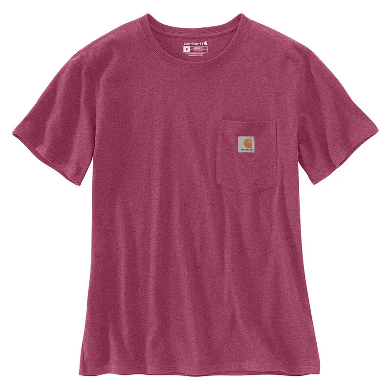 103067 - Carhartt Women's WK87 Workwear Pocket SS Tshirt Seamless Knitted Crochet