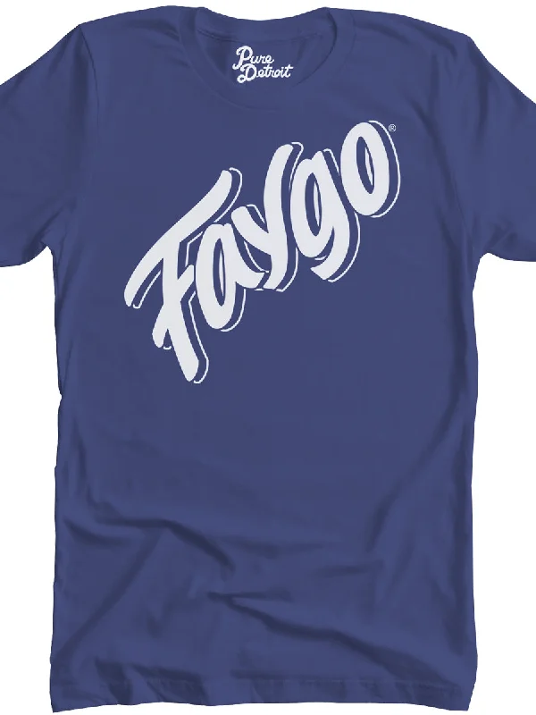 Faygo Premium Unisex T-shirt - Grape Front Pockets Side Pockets Patch Pockets