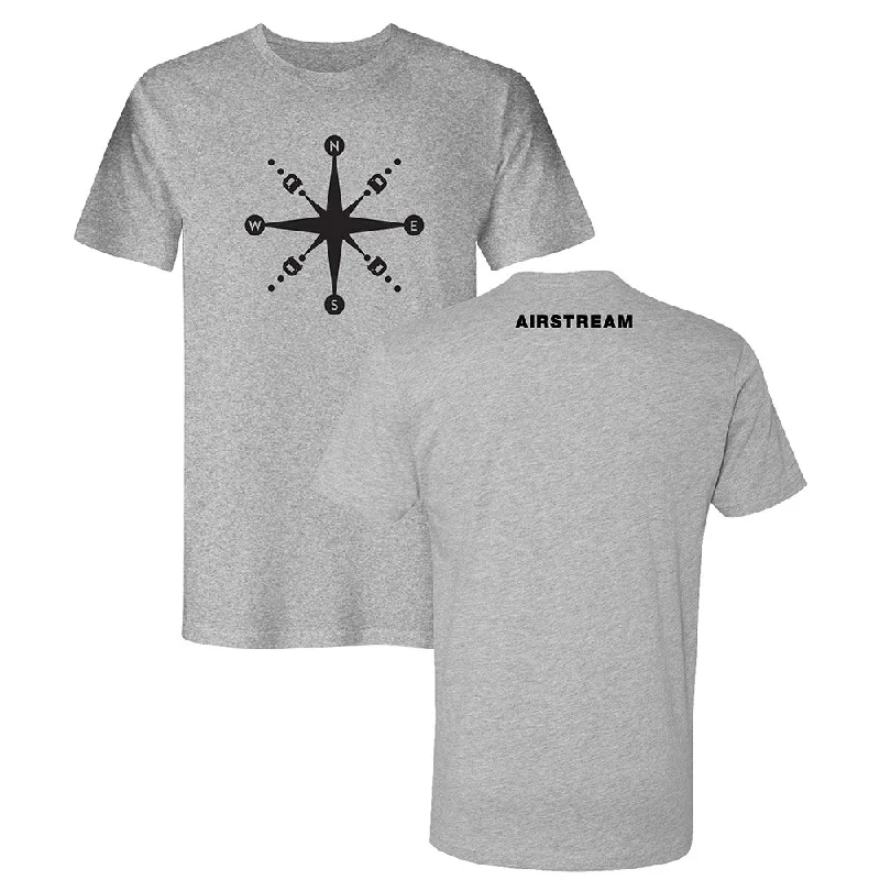 Airstream Compass Trailer T-Shirt Layered Multi-layer Single Layer