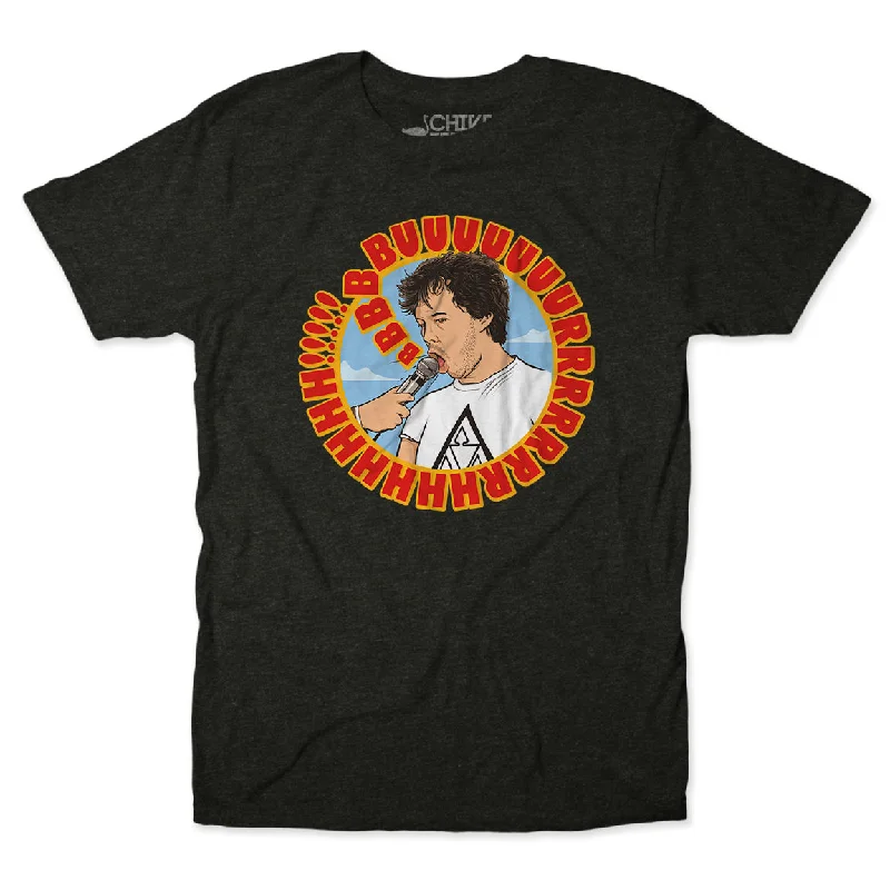 Bbbuuurrrhhh Tee Print Jacquard Patchwork