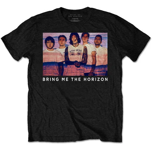 BRING ME THE HORIZON Attractive T-Shirt, Photo Lines Anti-Shrink Durable Soft