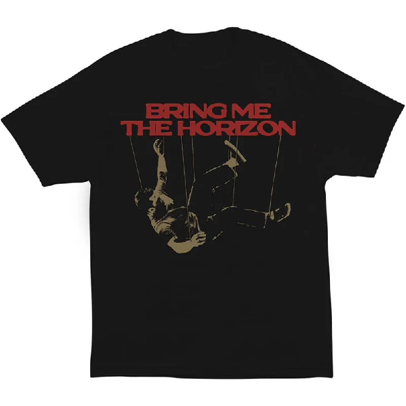 BRING ME THE HORIZON Attractive T-Shirt, Puppet Welt Pockets Slit Pockets Flap Pockets BRING ME THE HORIZON Attractive T-Shirt, Puppet Welt Pockets Slit Pockets Flap Pockets