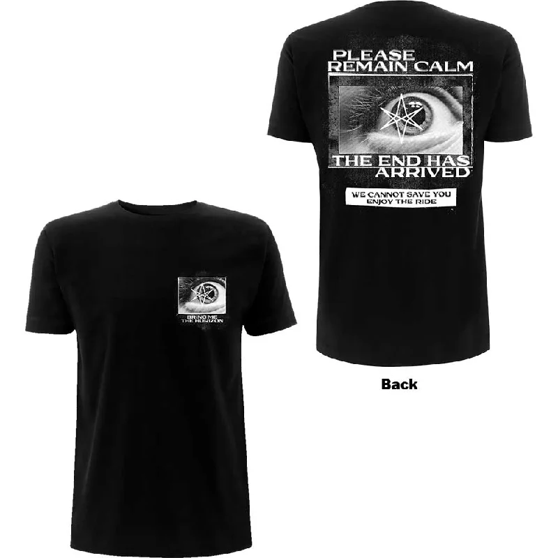 BRING ME THE HORIZON Attractive T-Shirt, Remain Calm Machine Wash Dry Clean Hand Wash BRING ME THE HORIZON Attractive T-Shirt, Remain Calm Machine Wash Dry Clean Hand Wash