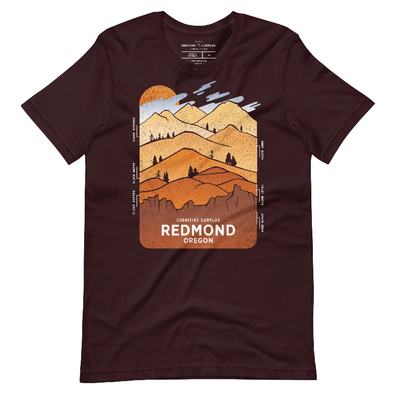 Cogntive Surplus Redmond Geology Graphic Tee Graphic T-Shirt Round Neck Polyester