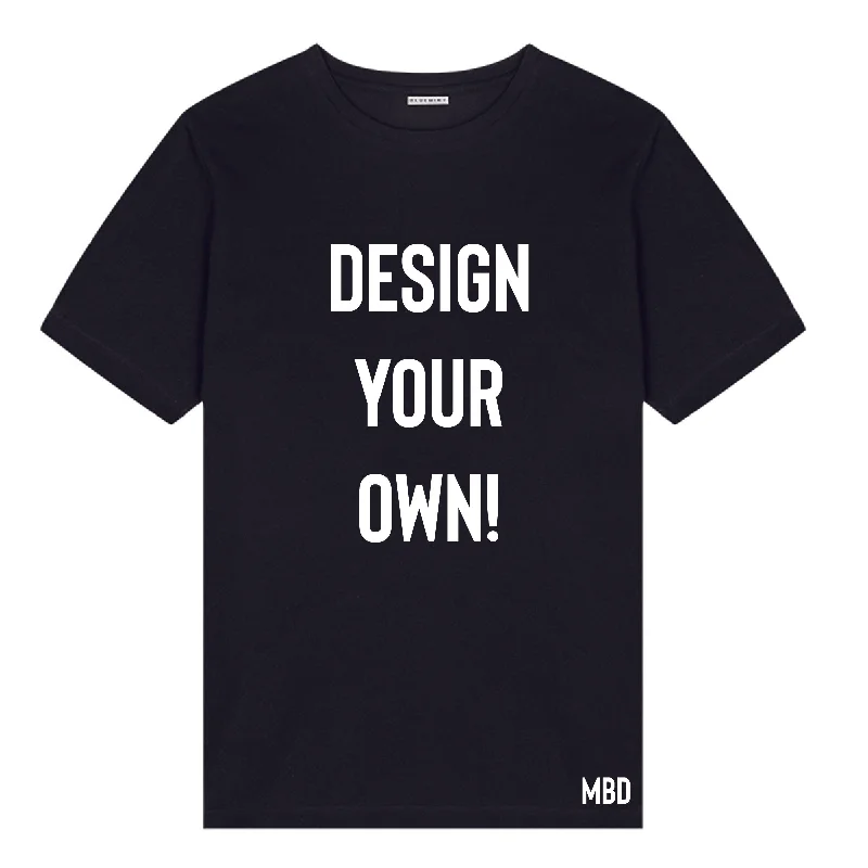 Design Your Own Adult Tshirt Collared Crew Neck Turtle Neck