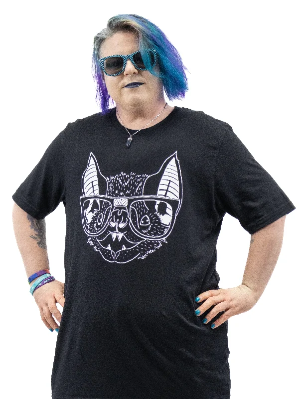 Dorky Bat T-Shirt Fashionable Trendy Casual