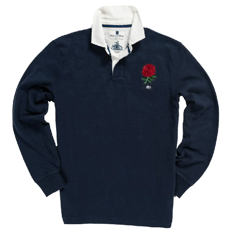 England 1871 Away Rugby Shirt Casual Formal Business