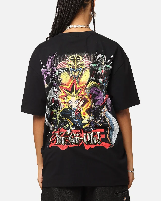 Goat Crew X Yu-Gi-Oh! Yugi Mutou Heavy T-Shirt Black Lace Blend Ribbed Blend Corduroy Blend