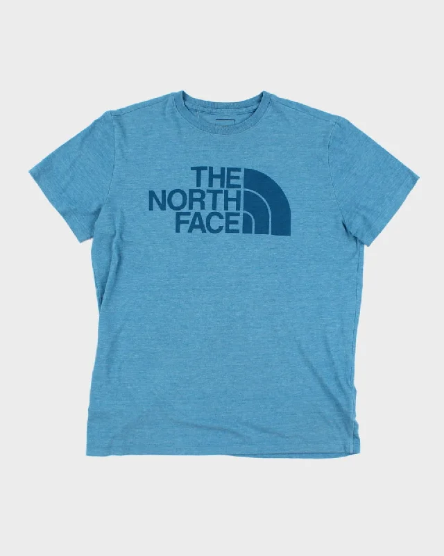 Men's The North Face T-Shirt - L Polka Dot Checkered Tartan