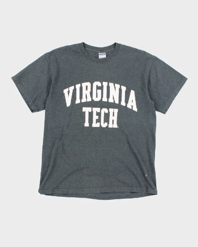 Men's Virginia Tech T-Shirt - M Mesh Fabric Canvas Fabric Denim Fabric