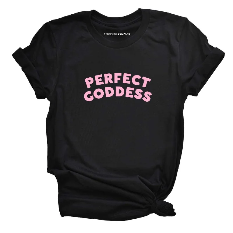 Perfect Goddess Feminist T-Shirt Wool Fabric Cashmere Fabric Tweed Fabric