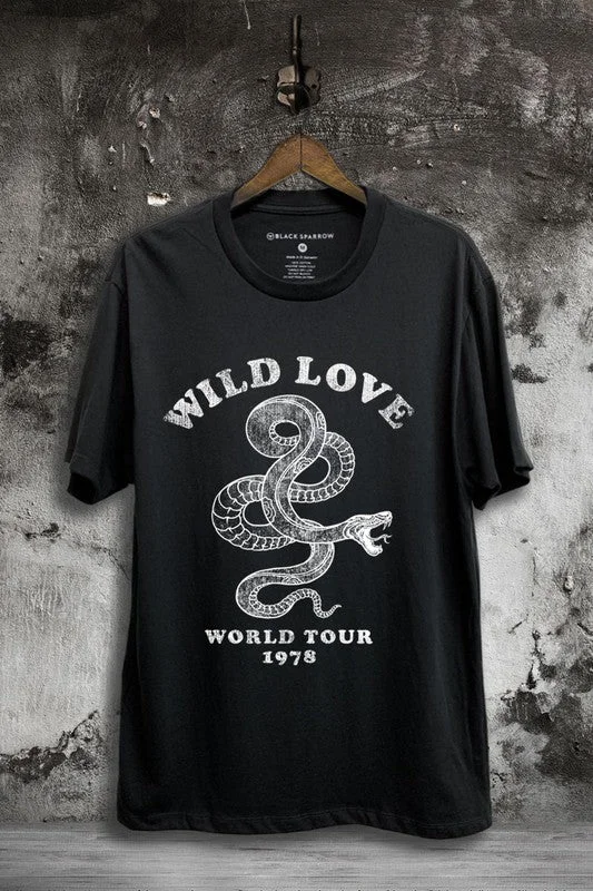 Serpent Love Jersey Tee Mesh Fabric Canvas Fabric Denim Fabric