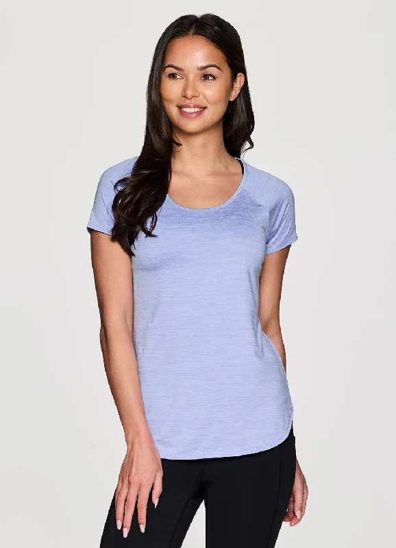 Stratus Super Soft Tee Ribbed Striped Patterned