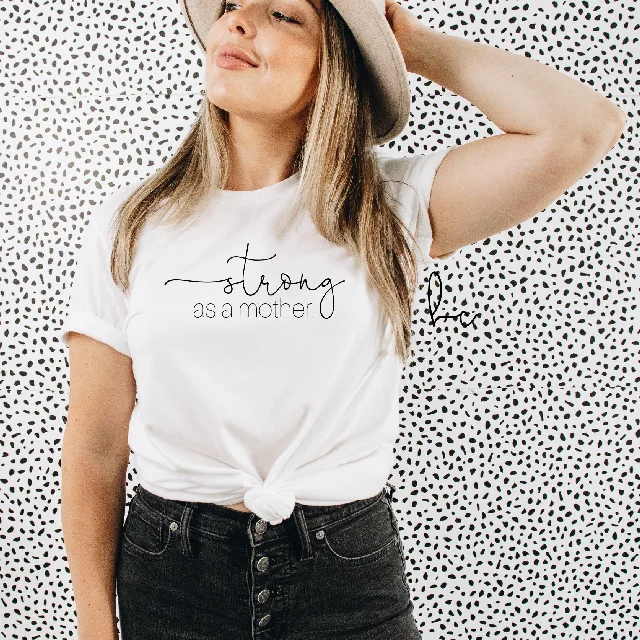 Strong as a mother mama shirt- mom squad shirts- mothers day t-shirts- gift for new mom- expecting mom mom to be shirts- infertility tee Faux Fur Fabric Real Fur Fabric Shearling Fabric Strong as a mother mama shirt- mom squad shirts- mothers day t-shirts- gift for new mom- expecting mom mom to be shirts- infertility tee Faux Fur Fabric Real Fur Fabric Shearling Fabric
