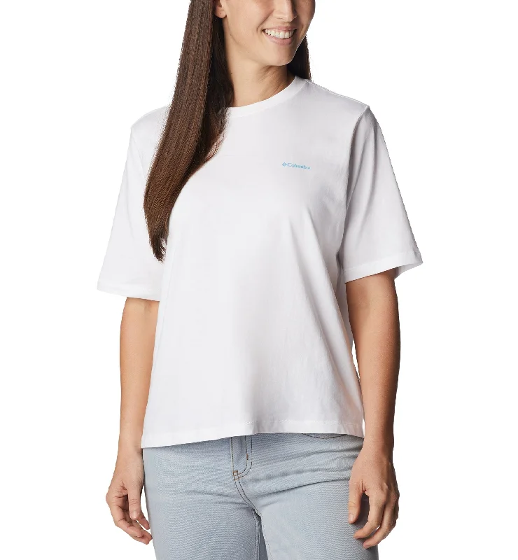 Women's North Cascades Graphic T-Shirt Thin T-Shirt Open Front Quick Dry